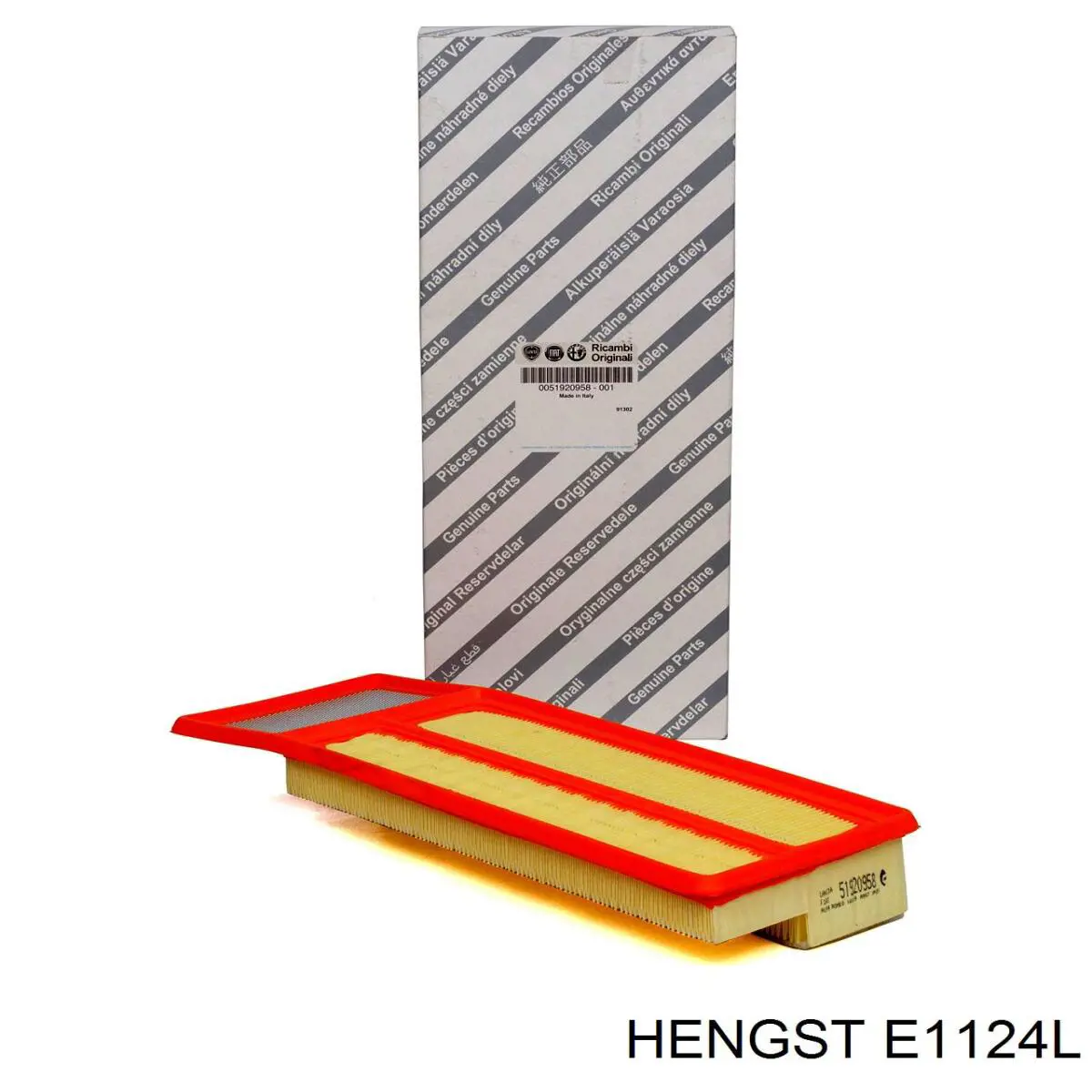 E1124L Hengst Воздушный фильтр двигателя