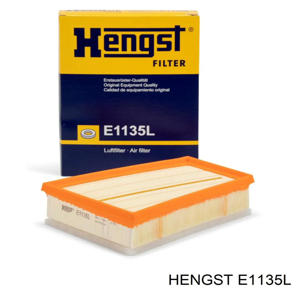 Воздушный фильтр E1135L Hengst