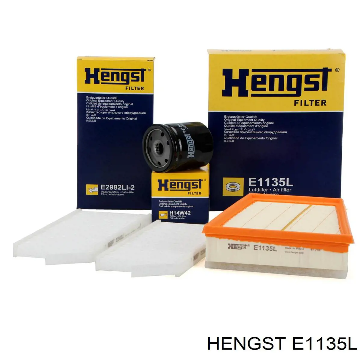 Фильтр воздушный Hengst E1135L