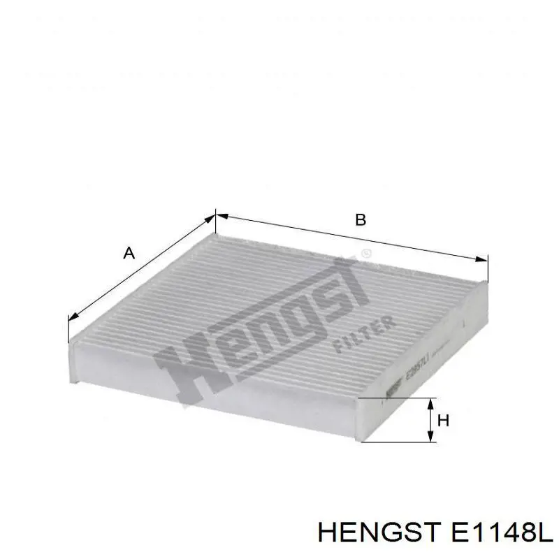 Элемент воздушного фильтра Hengst E1148L цена, от 5.17 USD