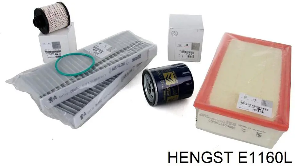 E1160L Hengst Воздушный фильтр двигателя