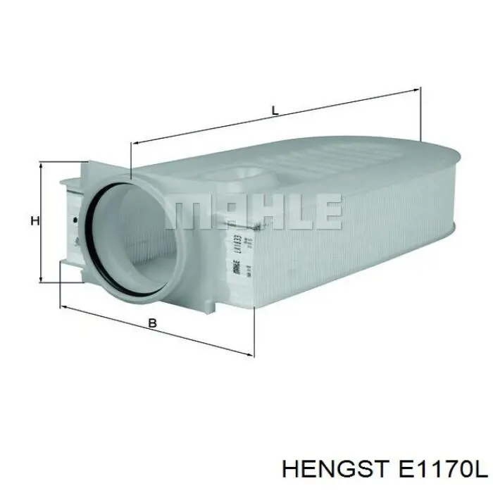 Фильтр воздушный Hengst E1170L