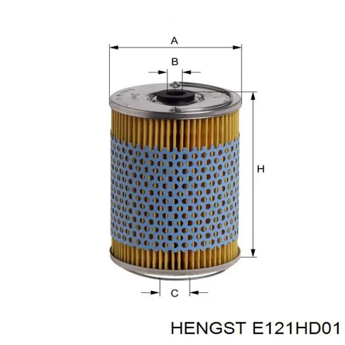 Filtro de aceite E121HD01 Hengst