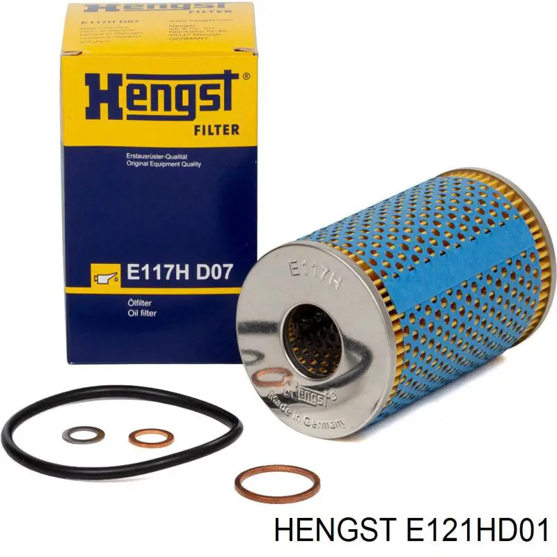 Фильтр очистки масла центробежный Hengst E121HD01 цена, от 5.06 USD