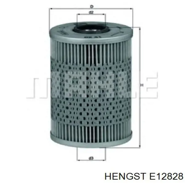 Масляный фильтр E12828 Hengst