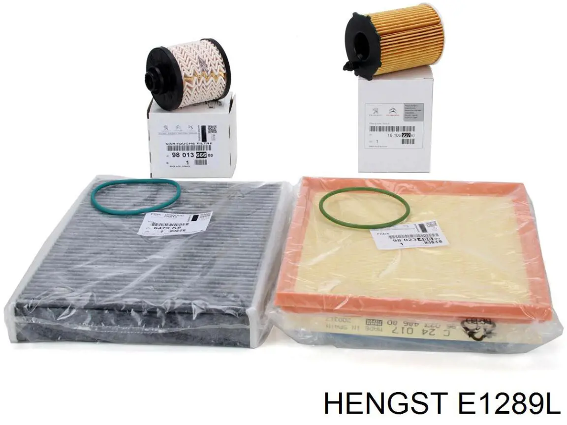 E1289L Hengst Воздушный фильтр двигателя
