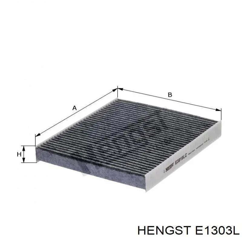 Воздушный фильтр E1303L Hengst