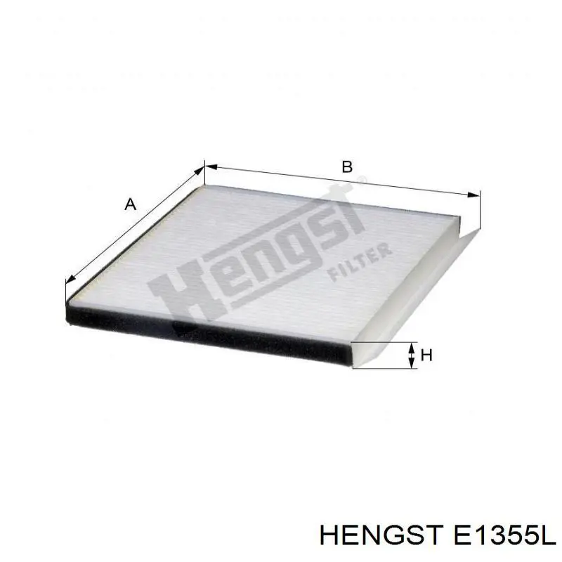 Фильтр воздушный Hengst E1355L