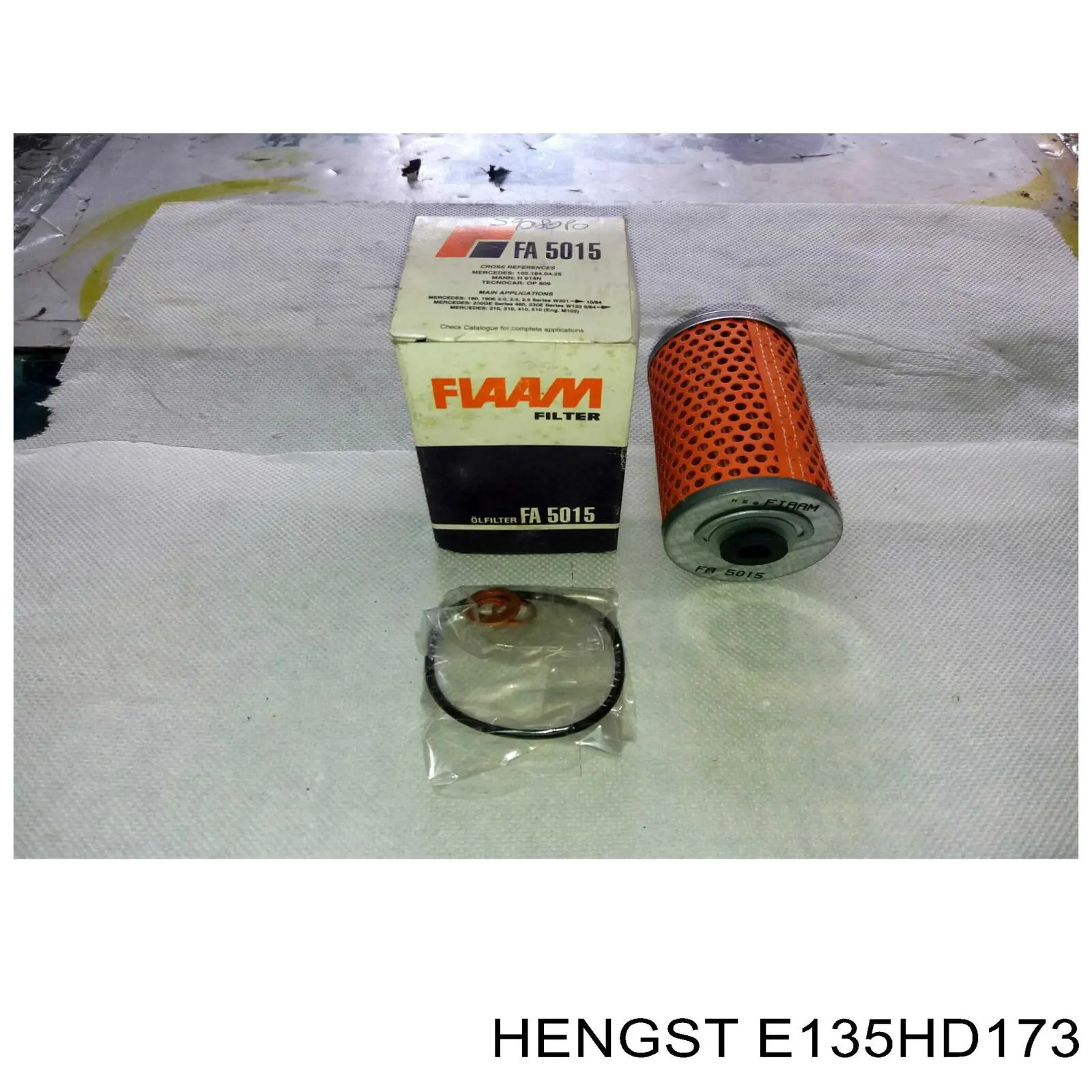 E135HD173 Hengst Масляный фильтр двигателя