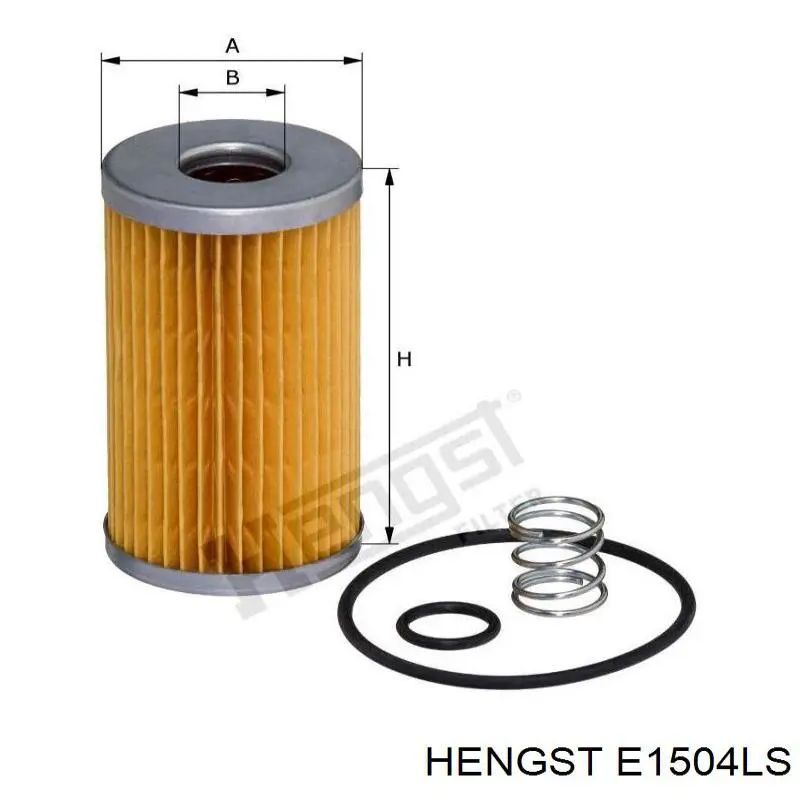 E1504LS Hengst Воздушный фильтр двигателя