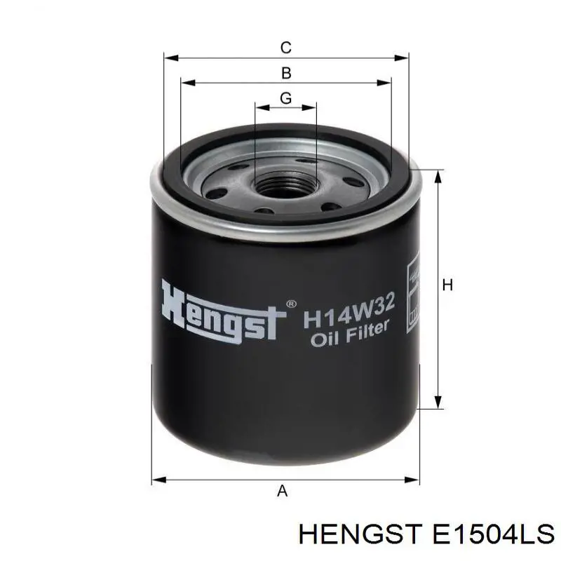Купить E1504LS Hengst Автомобильный фильтр воздуха