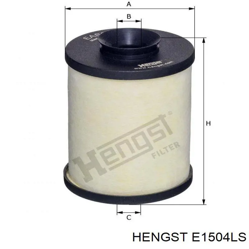 Воздушный фильтр E1504LS Hengst
