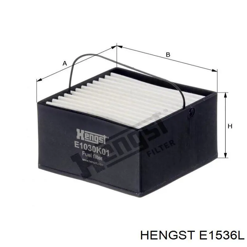 E1536L Hengst Воздушный фильтр двигателя
