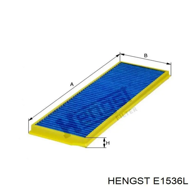 Купить E1536L Hengst Автомобильный фильтр воздуха