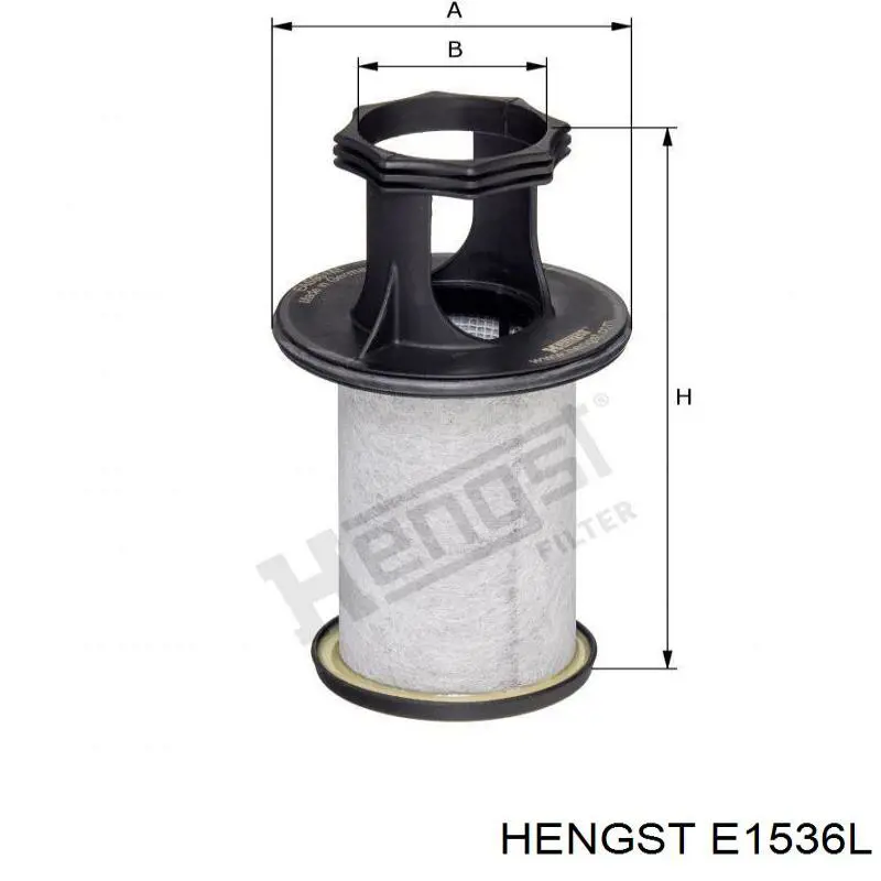 Воздушный фильтр E1536L Hengst