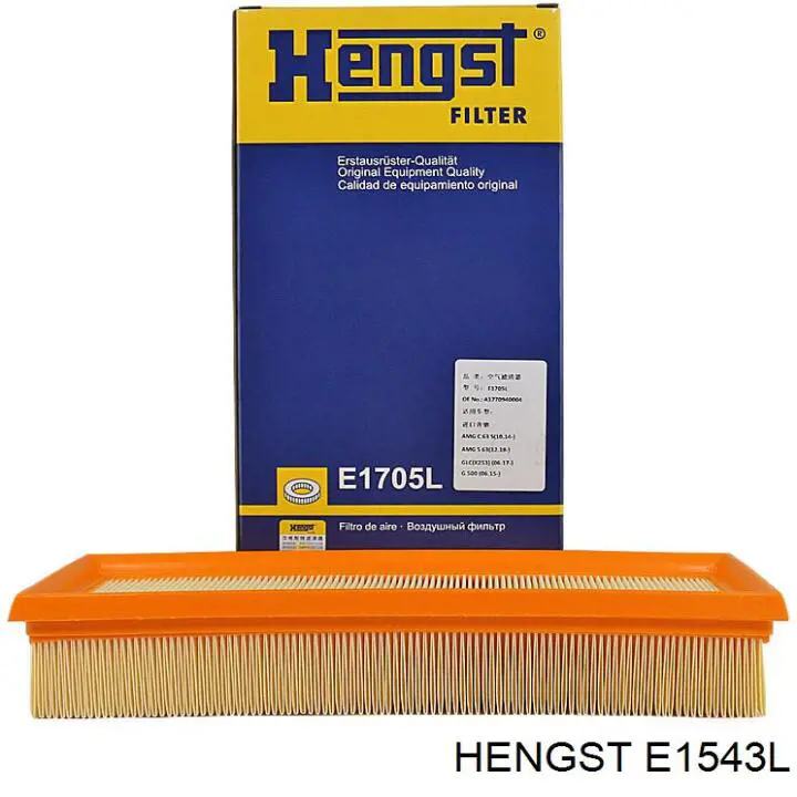 Фильтр воздушный Hengst E1543L