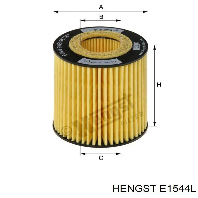 Купить E1544L Hengst Автомобильный фильтр воздуха