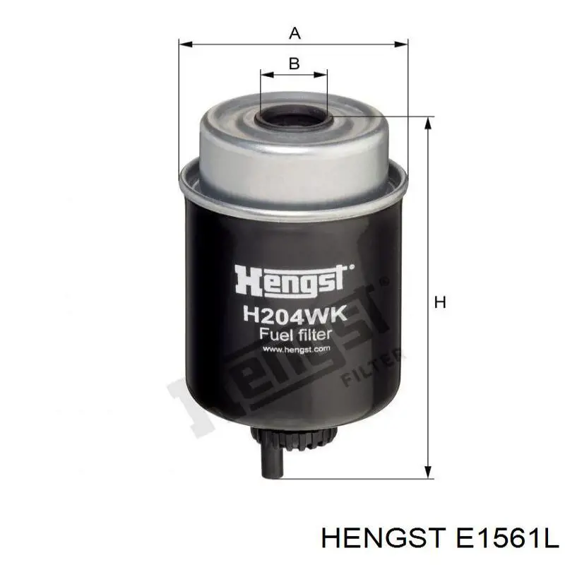 Купить E1561L Hengst Автомобильный фильтр воздуха
