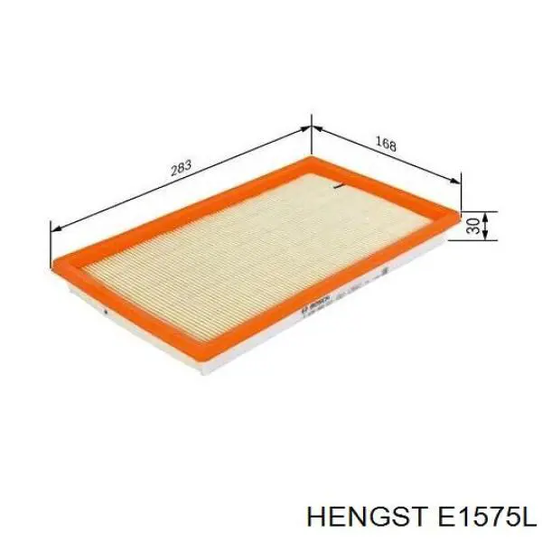Воздушный фильтр E1575L Hengst
