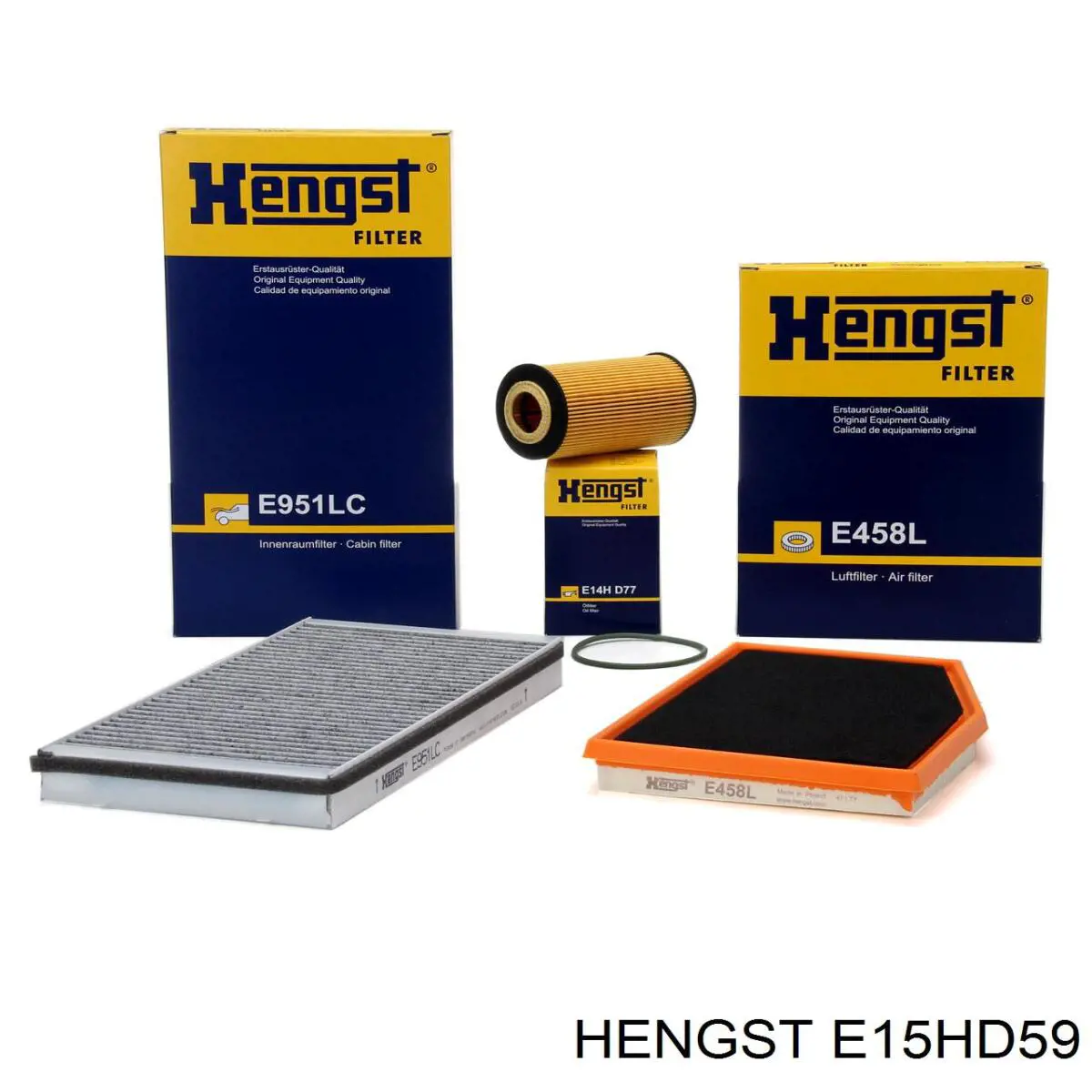 Масляный фильтр E15HD59 Hengst