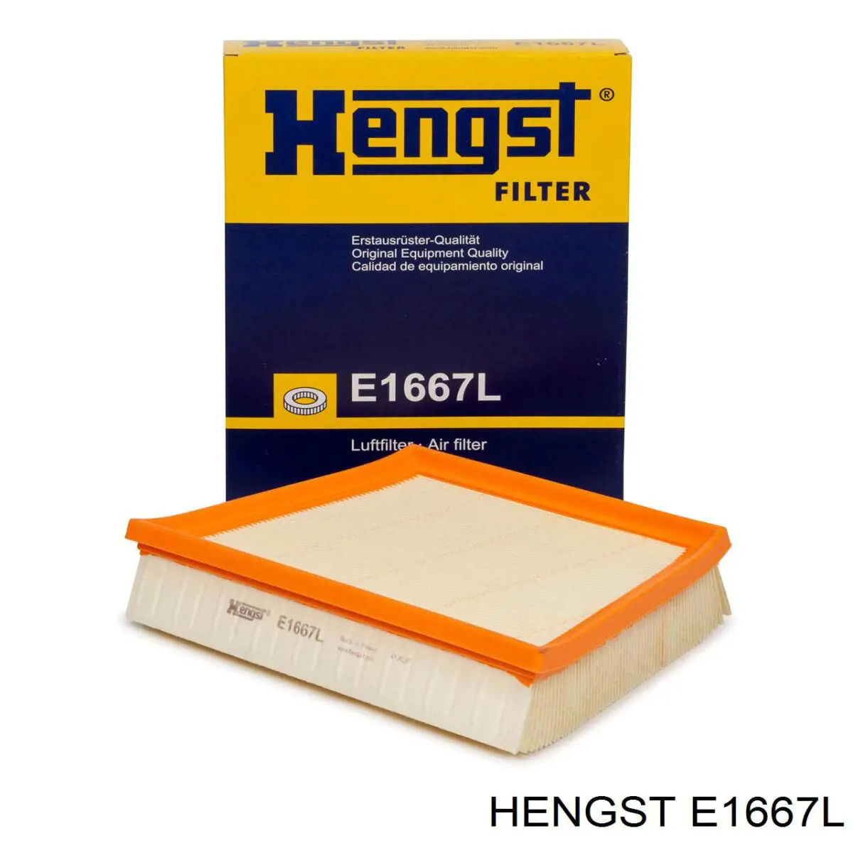 Воздушный фильтр E1667L Hengst