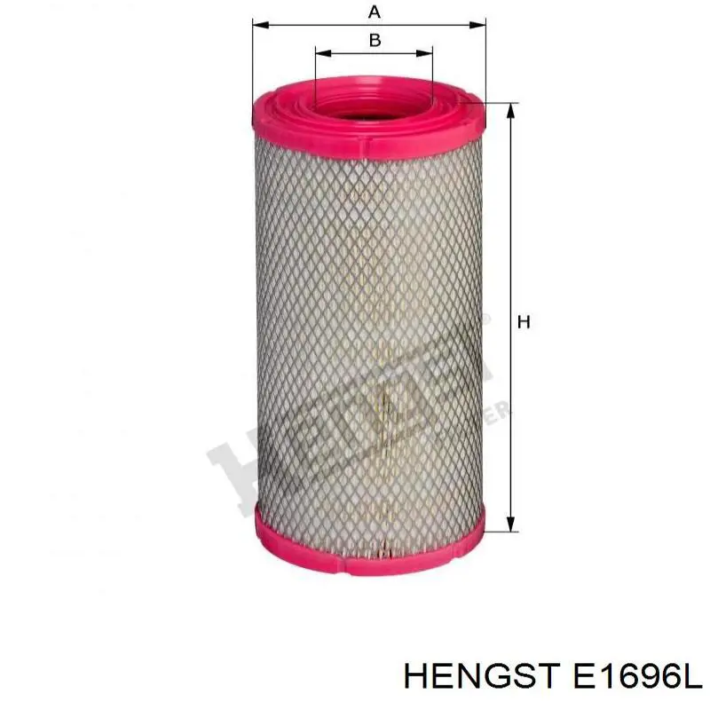 Воздушный фильтр E1696L Hengst