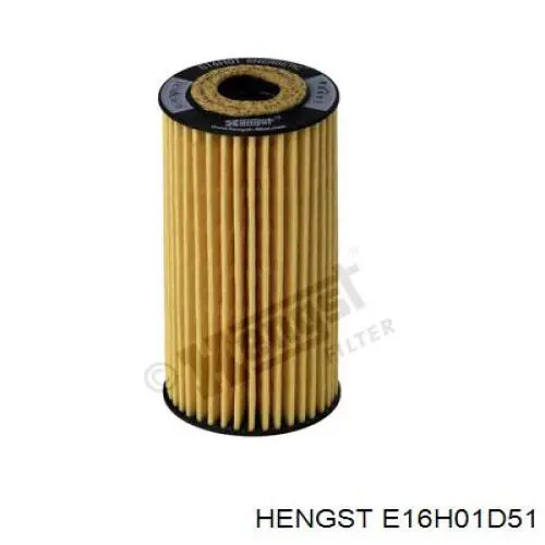 Filtro de aceite E16H01D51 Hengst