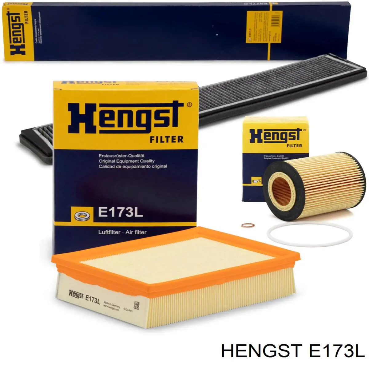 Элемент воздушного фильтра Hengst E173L цена, от 7.34 USD