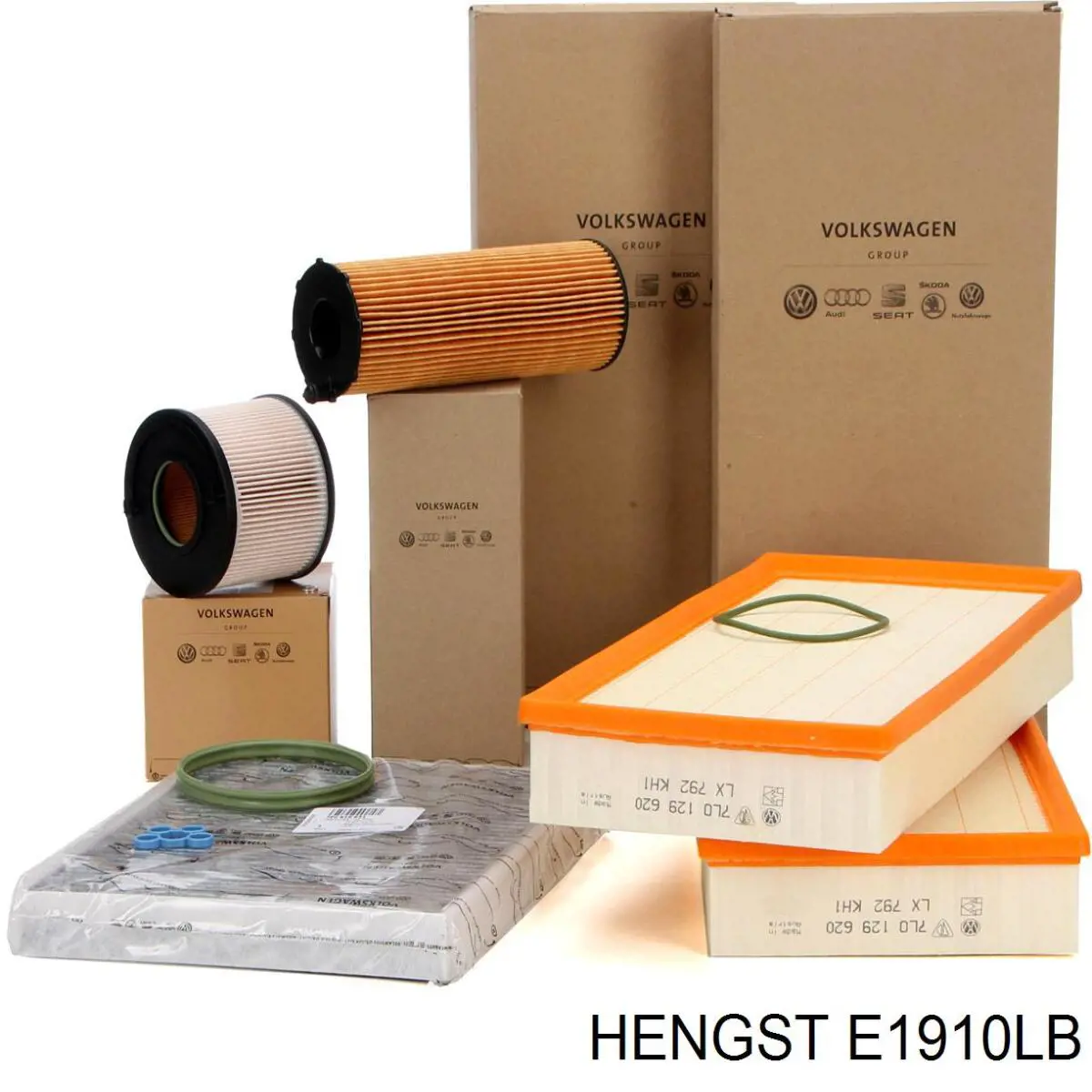 Купить E1910LB Hengst Фильтр салона угольный