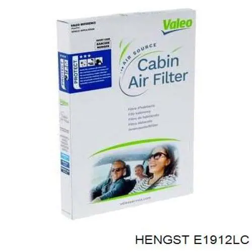 Фильтр воздушный отопителя Hengst E1912LC цена, от 13.23 USD