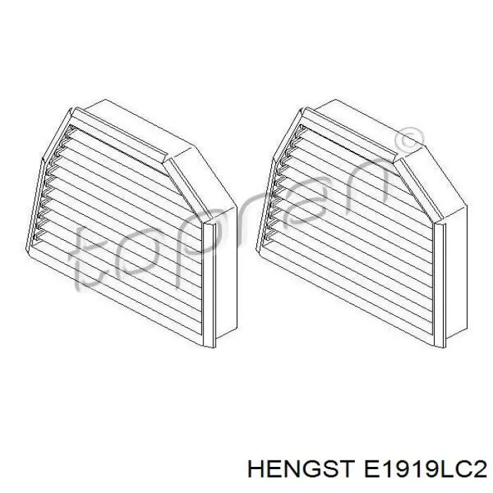 E1919LC2 Hengst Внутрисалонный фильтр