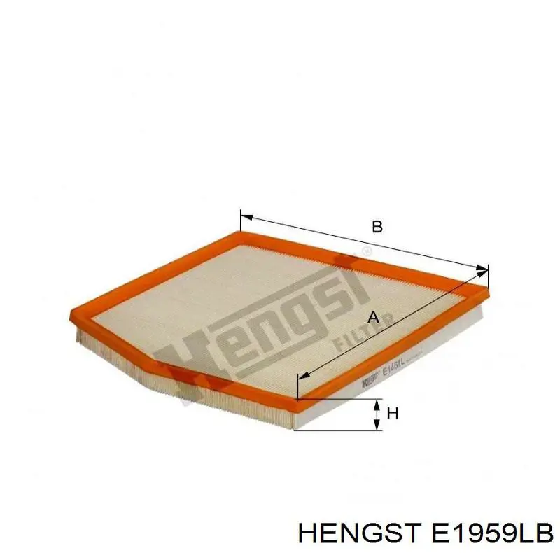 Фильтр салона E1959LB Hengst
