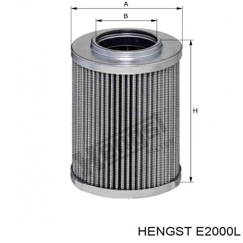 Элемент воздушного фильтра Hengst E2000L цена, от 48.75 USD