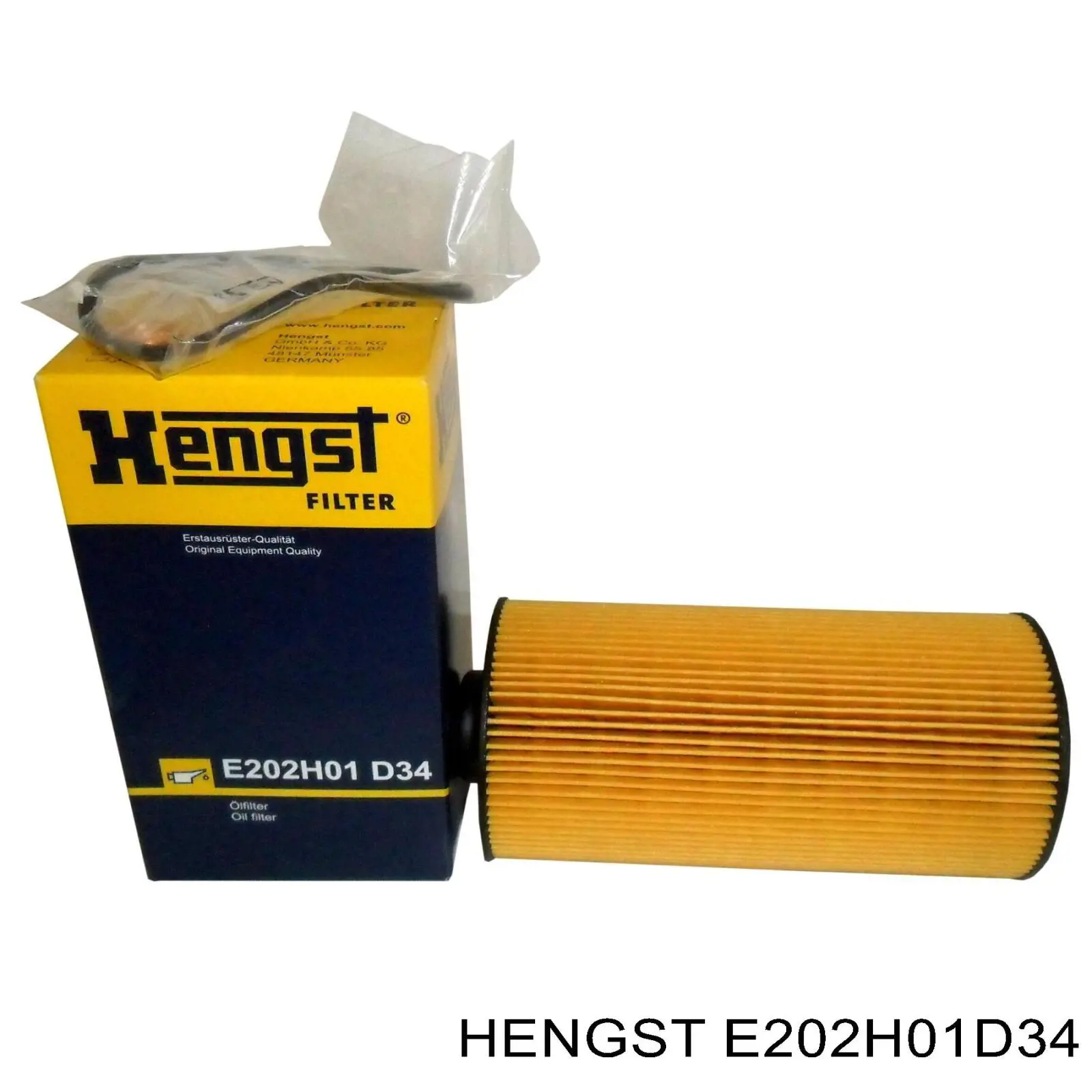 Фильтр масла Hengst E202H01D34