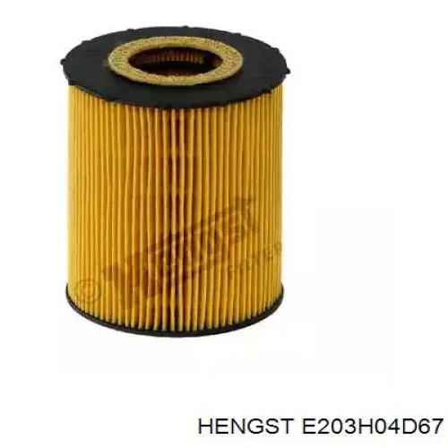 Фильтр масляный HENGST E203H04D67