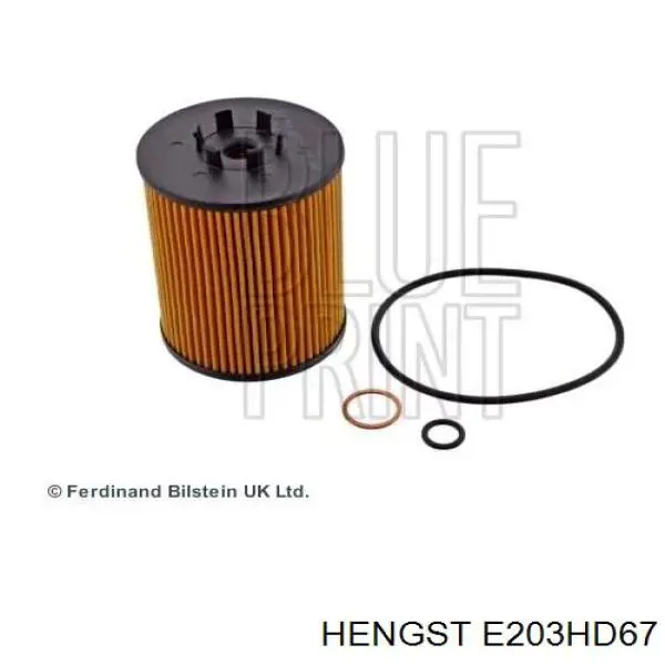 Масляный фильтр E203HD67 Hengst