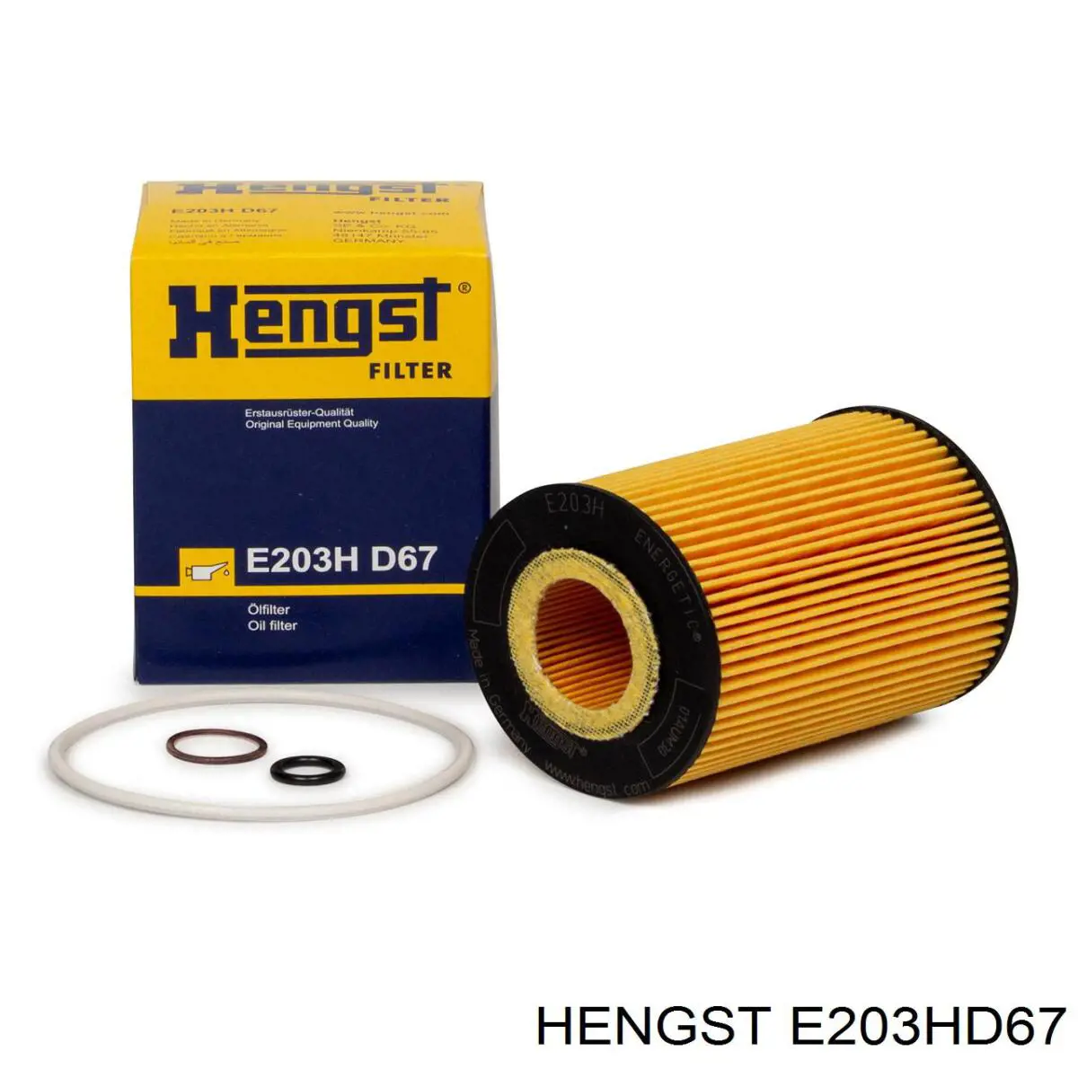 Filtro de aceite E203HD67 Hengst