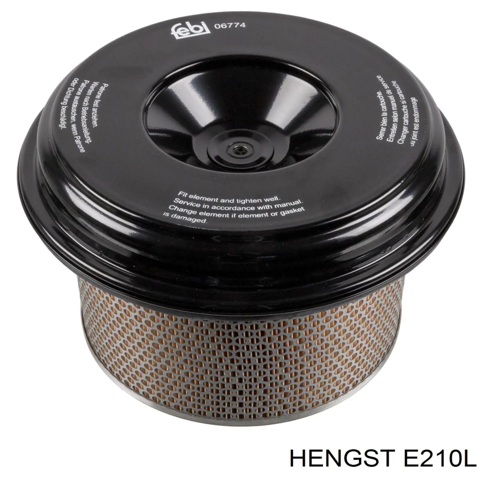 Воздушный фильтр E210L Hengst