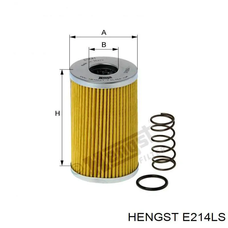 Элемент воздушного фильтра Hengst E214LS цена, от 26.30 USD