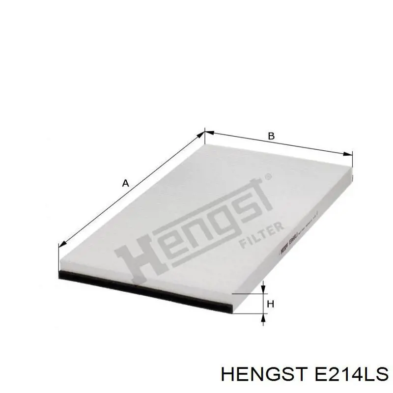 Купить E214LS Hengst Автомобильный фильтр воздуха