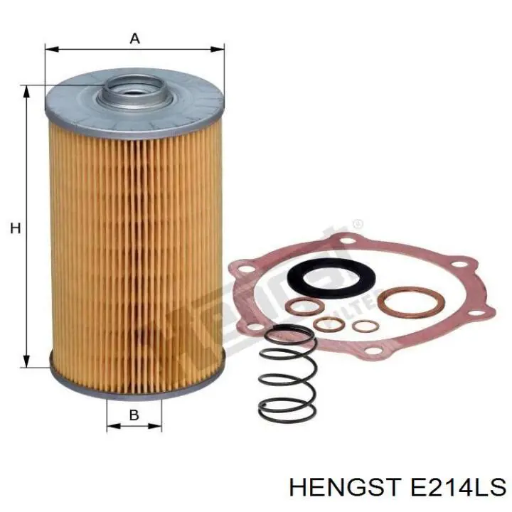 Воздушный фильтр E214LS Hengst
