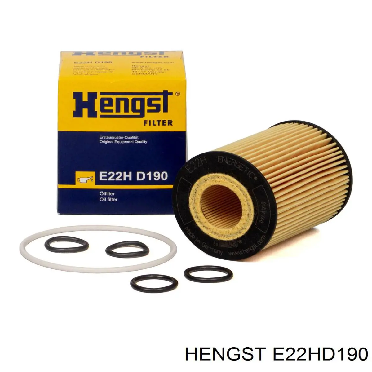 Filtro de aceite E22HD190 Hengst