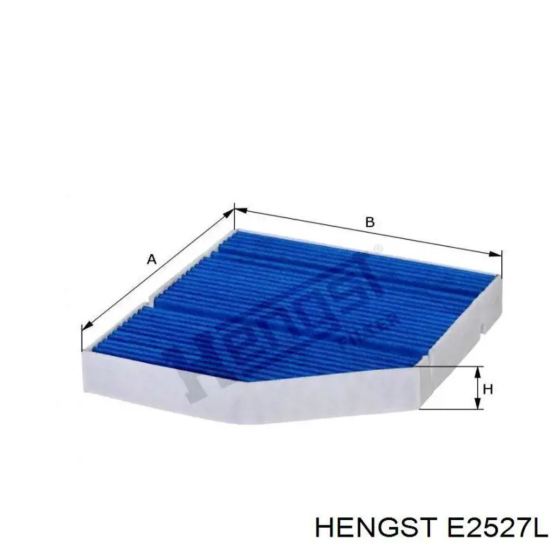 Воздушный фильтр E2527L Hengst