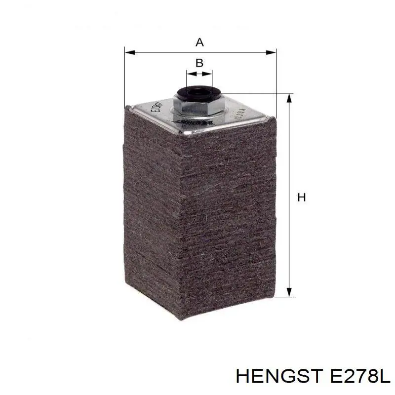 Фильтр воздушный Hengst E278L