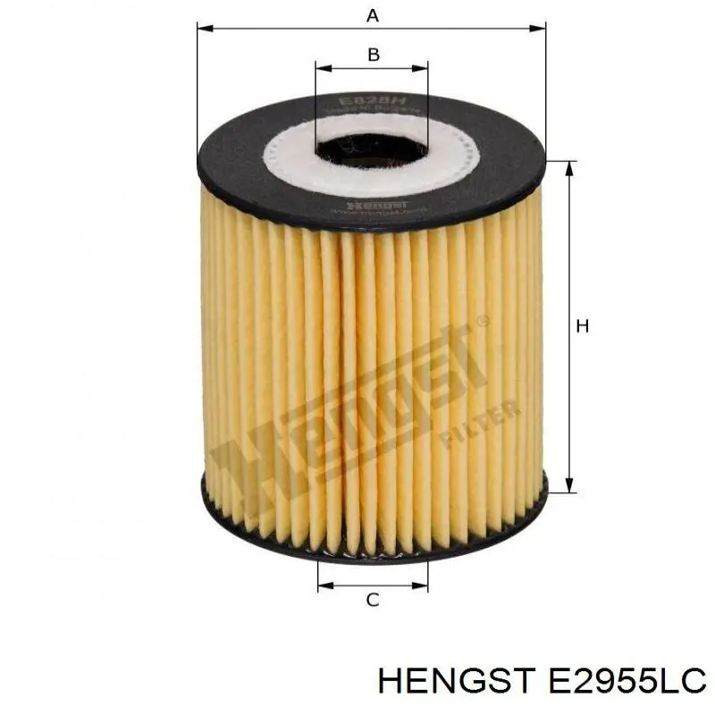 Воздушный фильтр салона Hengst E2955LC