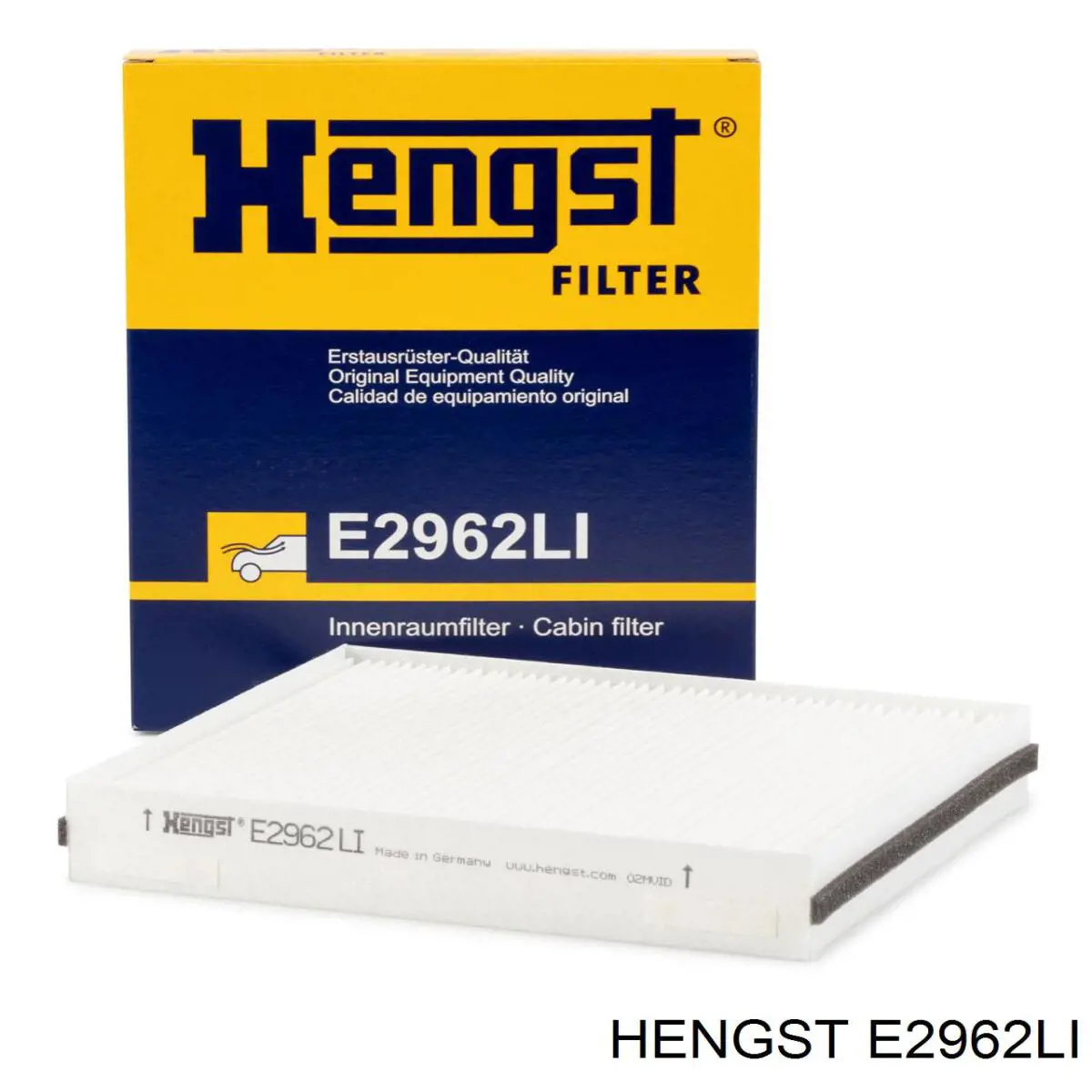 Фильтр салона E2962LI Hengst