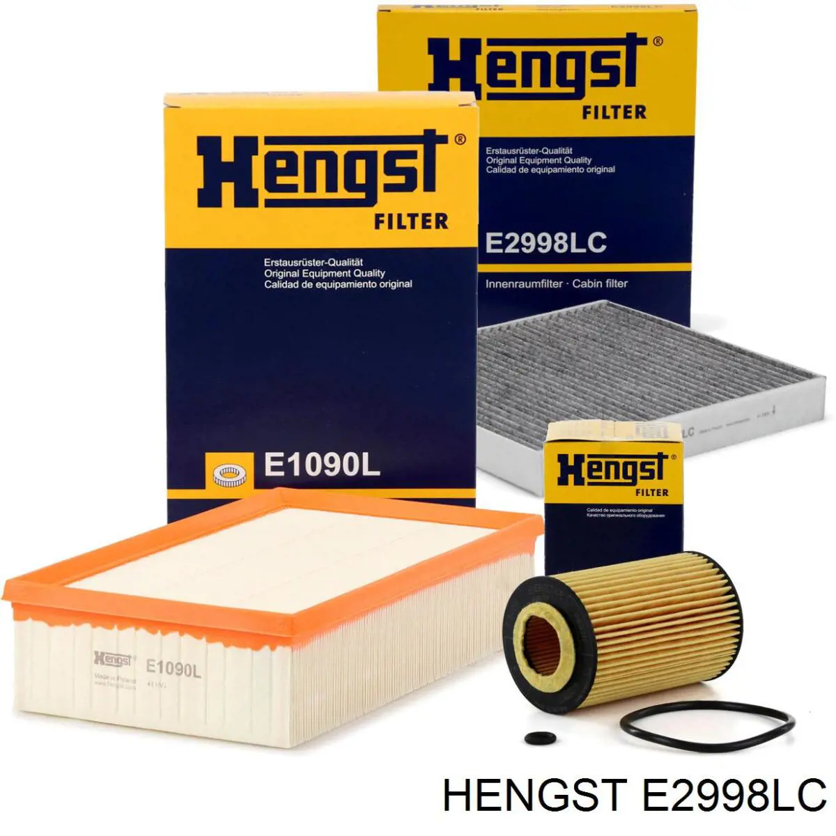 Купить E2998LC Hengst Фильтр салона угольный