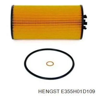 Масляный фильтр E355H01D109 Hengst