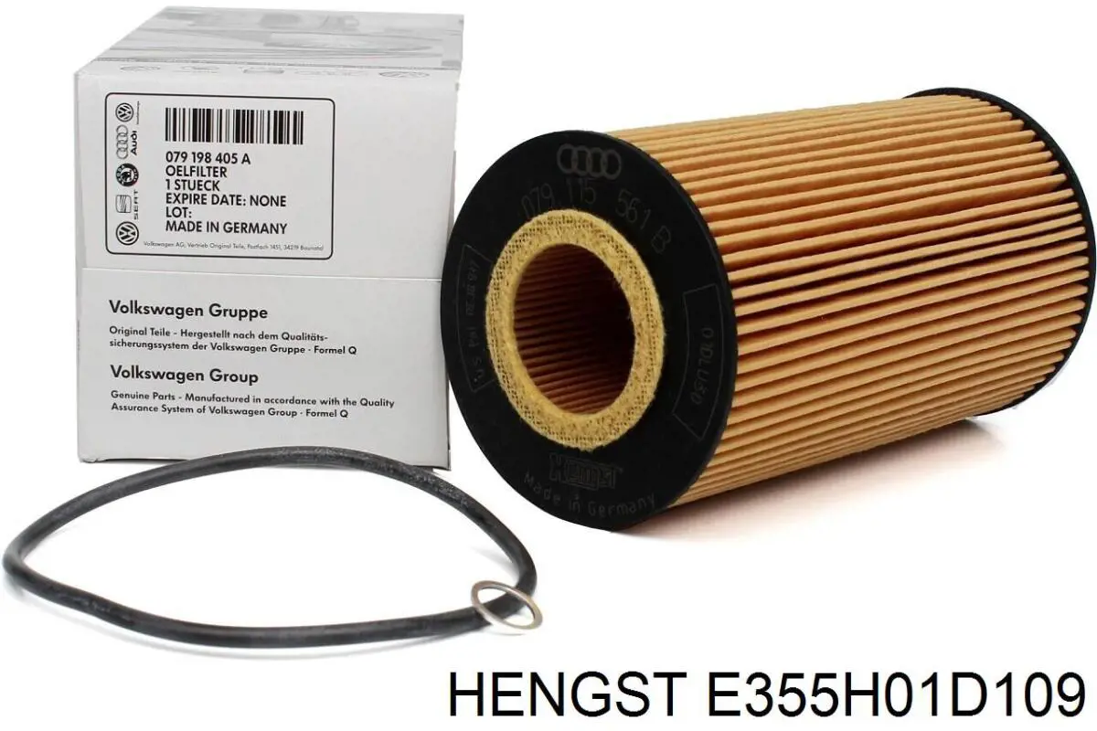 Фильтр масла Hengst E355H01D109