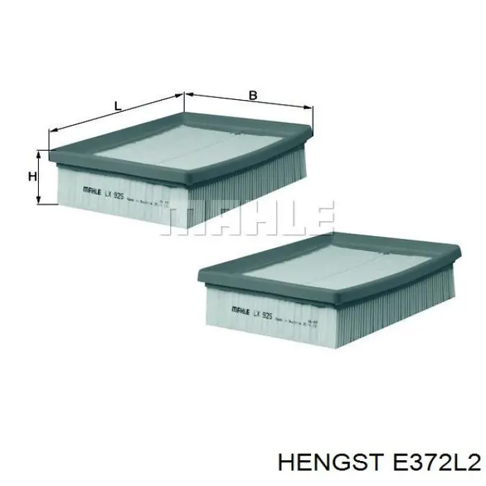 Фильтр воздушный Hengst E372L2